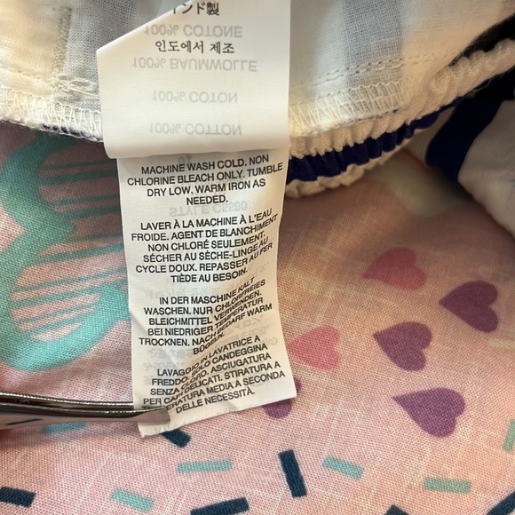 J. Crew Nautical Striped Cotton Pull On Skirt - Picture 8 of 10